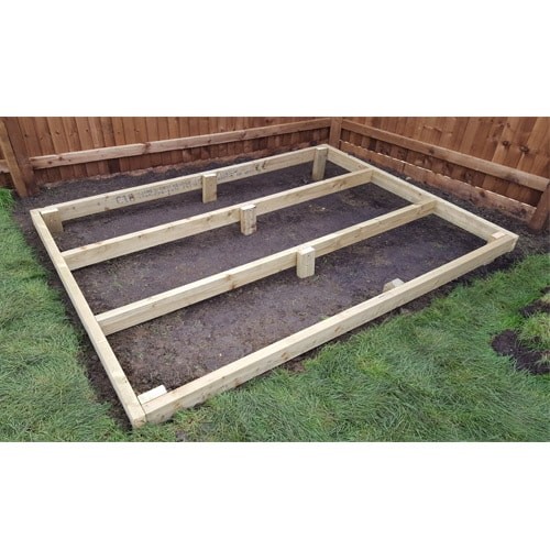 Albany Treated Timber Base Frame for 2.4x2.4m Shed Lawsons